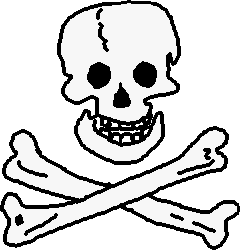 pirate flag clipart