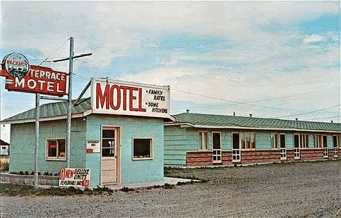 hotels,motels,holiday inn,20th century architecture,mid-century design,american architecture