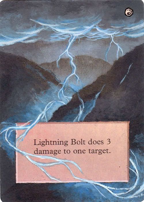 extbolt.jpg Extended Art Lightning Bolt Magic Card