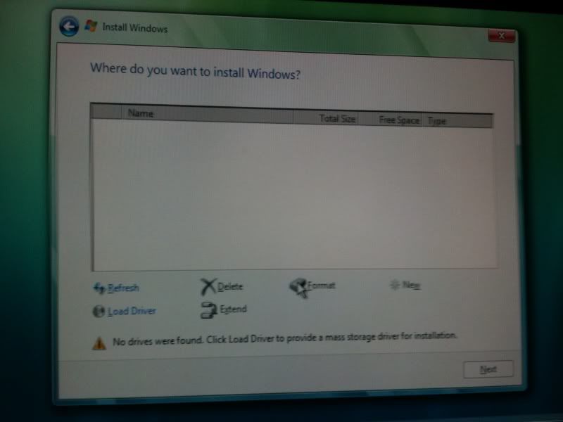 When Installing Vista On A New Hard Drive