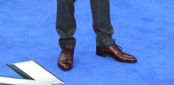 Michael Fassbender in Thom Sweeney suit and John Lobb shoes - 'X-Men: Days of Future Past' London Premiere