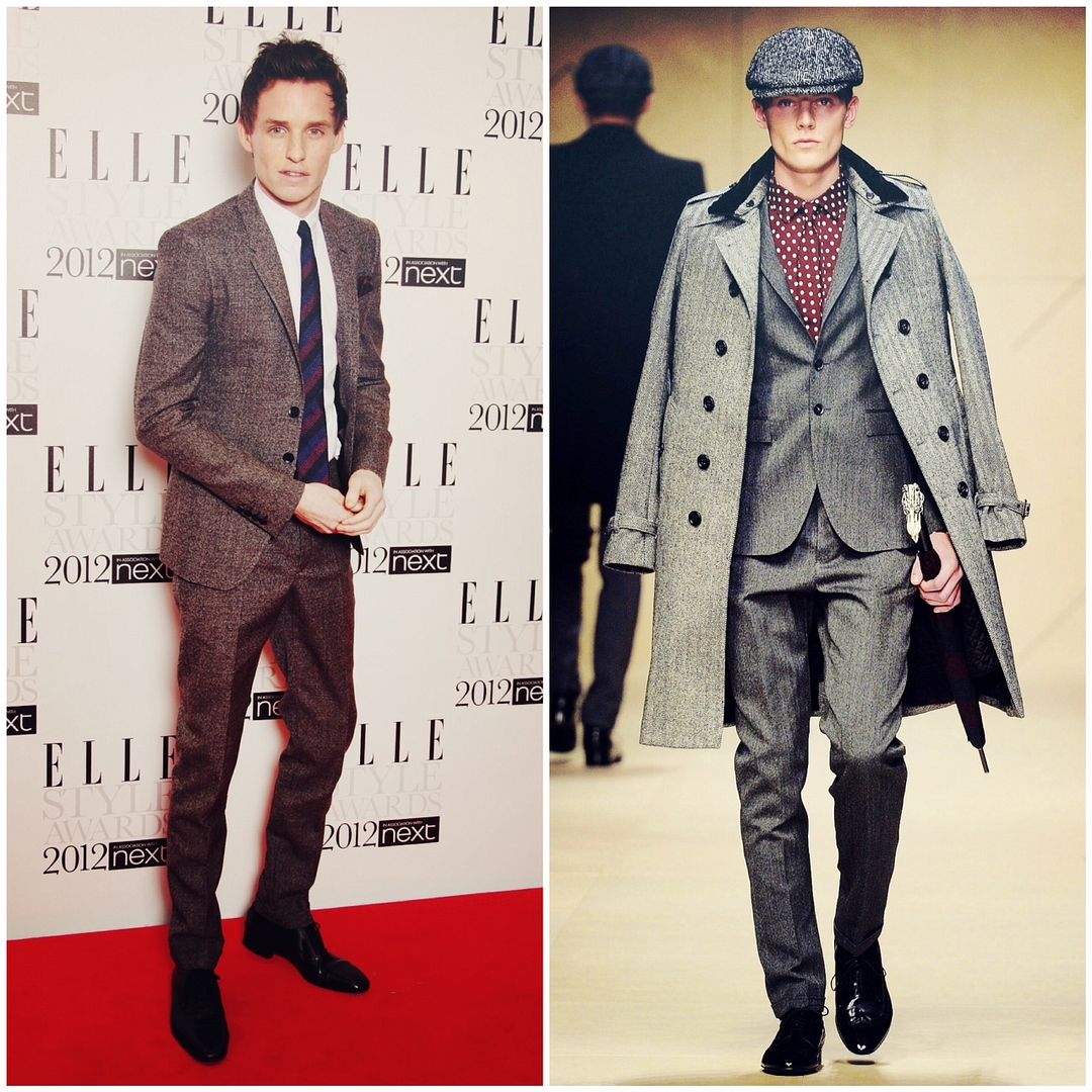 eddie redmayne burberry