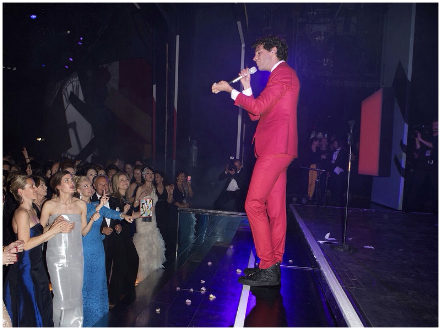 Mika's Christian Louboutin Sneakers - Rose Ball 2014 In Aid Of The Princess Grace Foundation In Monaco