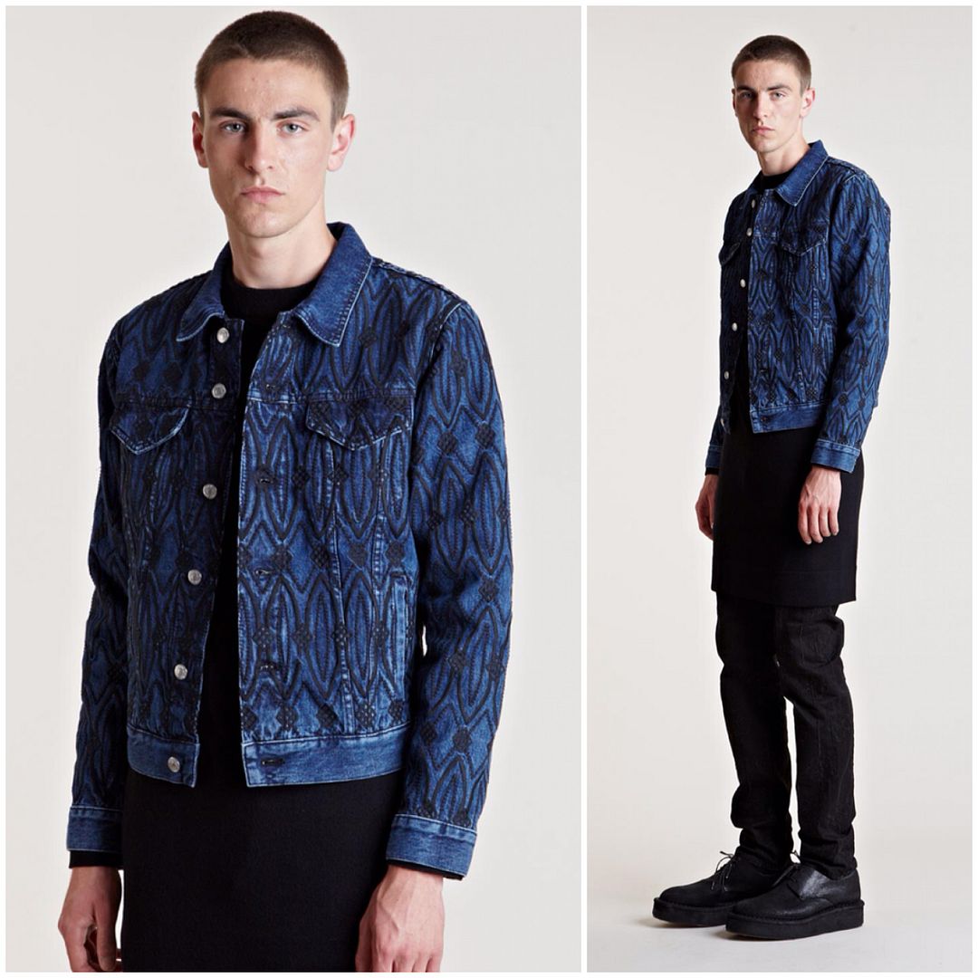 John Legend in Dries Van Noten VEGAS denim jacket - Crackle's 'Playing It Forward' November 2013
