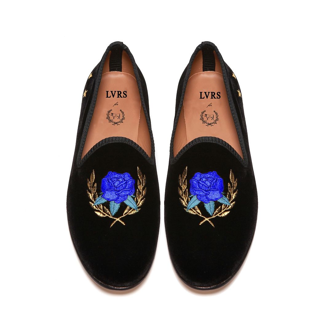 00O00 Menswear Blog Theophilus London attends the Chanel Fall/Winter 2013 Ready-to-Wear show as part of Paris Fashion Week at Grand Palais on March 5, 2013 in Paris, France, wearing Del Toro x Theophilus London Limited Edition LVRS Slipper - Edition II