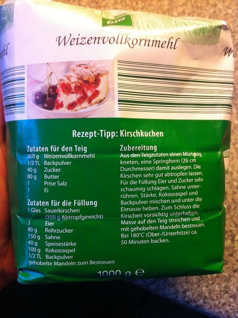 Kirschkuchen mit Vollkorn-Mürbeteig – lunedeneige