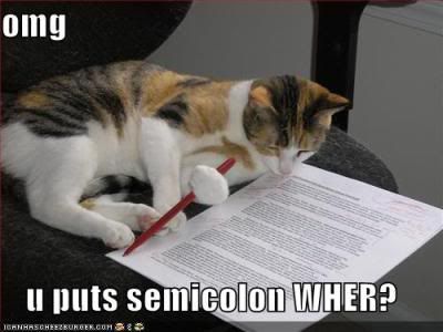 Semicolon Kitty