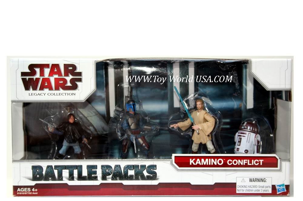 Star Wars Legacy Collection Battle Packs Kamino Conflict