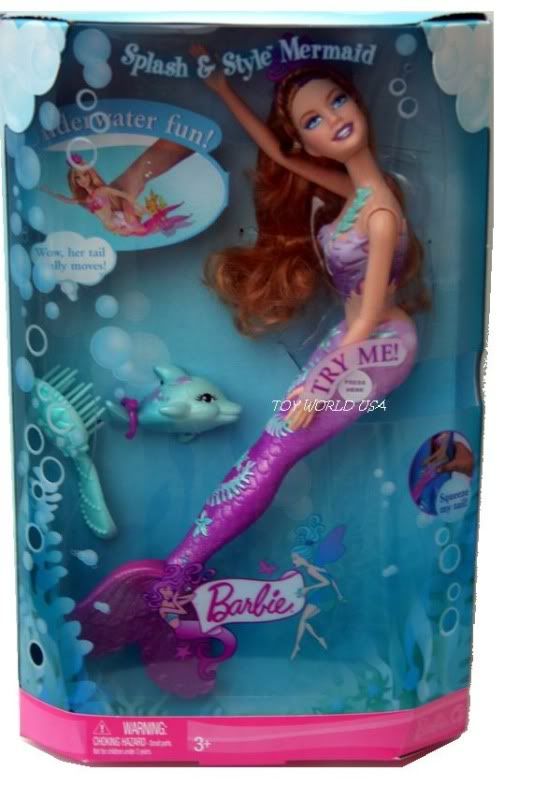 Barbie Splash And Style Mermaid Doll1 Photo By Toyworldusa Photobucket 