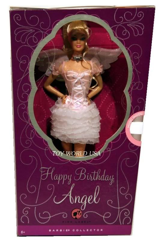 happy birthday angel barbie