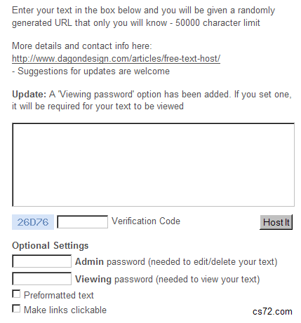 Free Txt Host