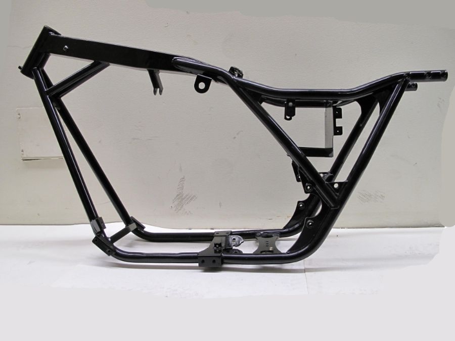 CHOPPER GUYS FXR RUBBER MOUNT FRAME POWDER COATED BLACK ...