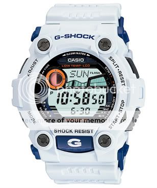 Casio G 7900A 7 Low Temperature Resistant G Shock White  