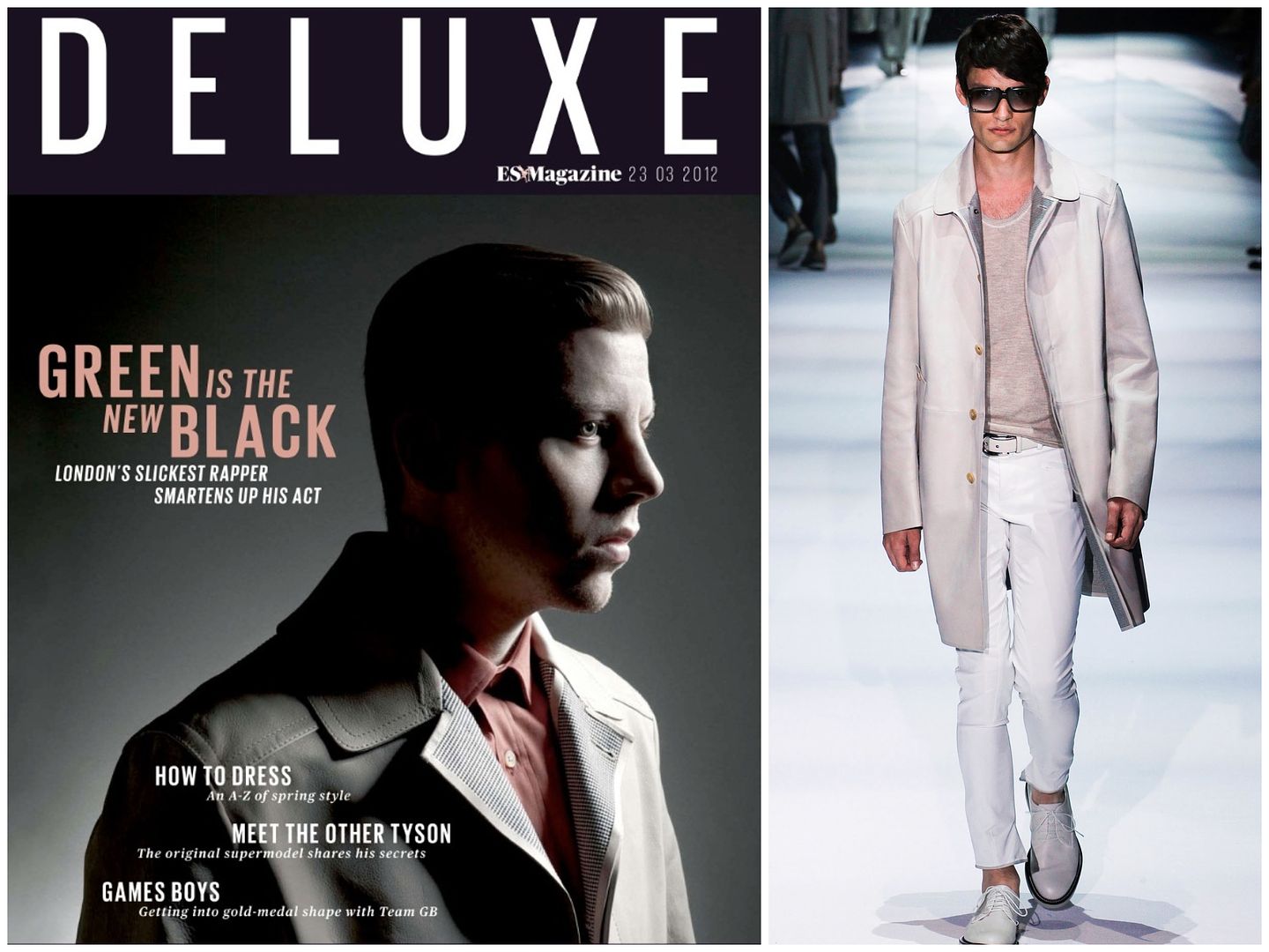 What's he wearing?: Professor Green in Gucci - ES Magazine DELUXE Issue