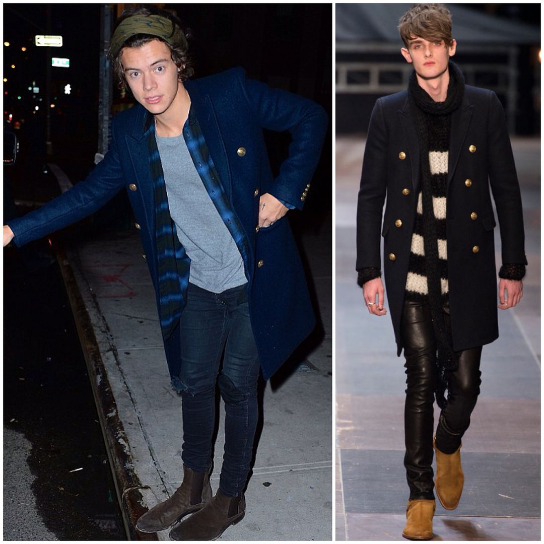 What's he wearing?: Harry Styles in Saint Laurent - New York Street Style