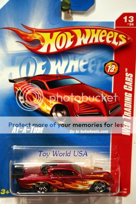 2008 Hot Wheels Web Trading Cars #89 At A Tude  