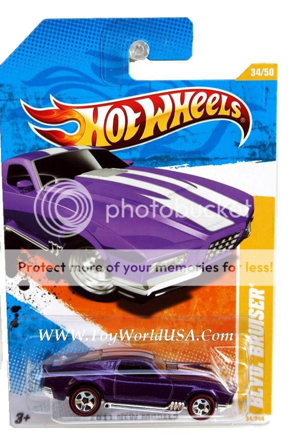 Hot Wheels 2011 New Models mainline die cast vehicle. This item is on 