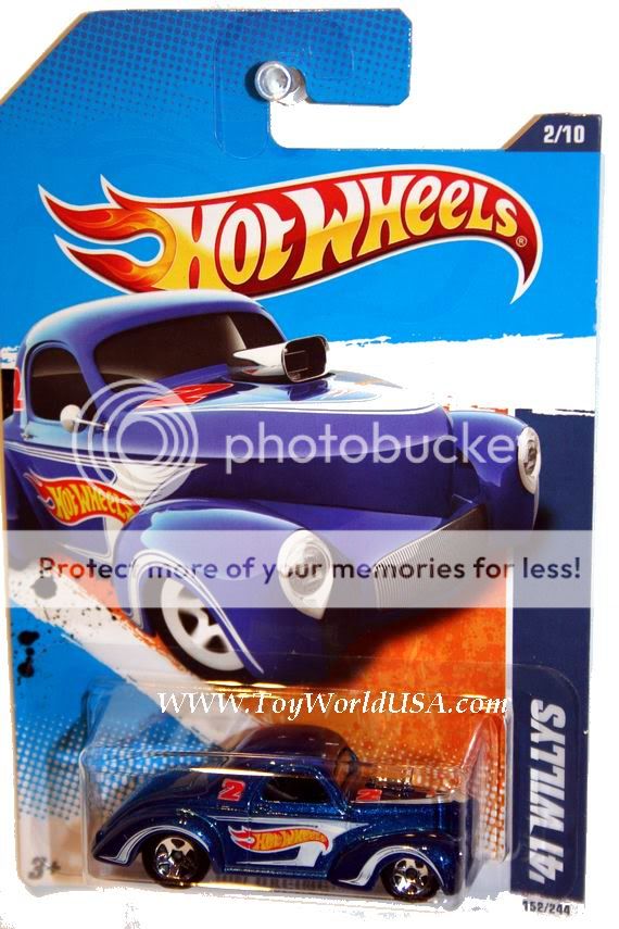 2011 Hot Wheels HW Racing #152 41 Willys  