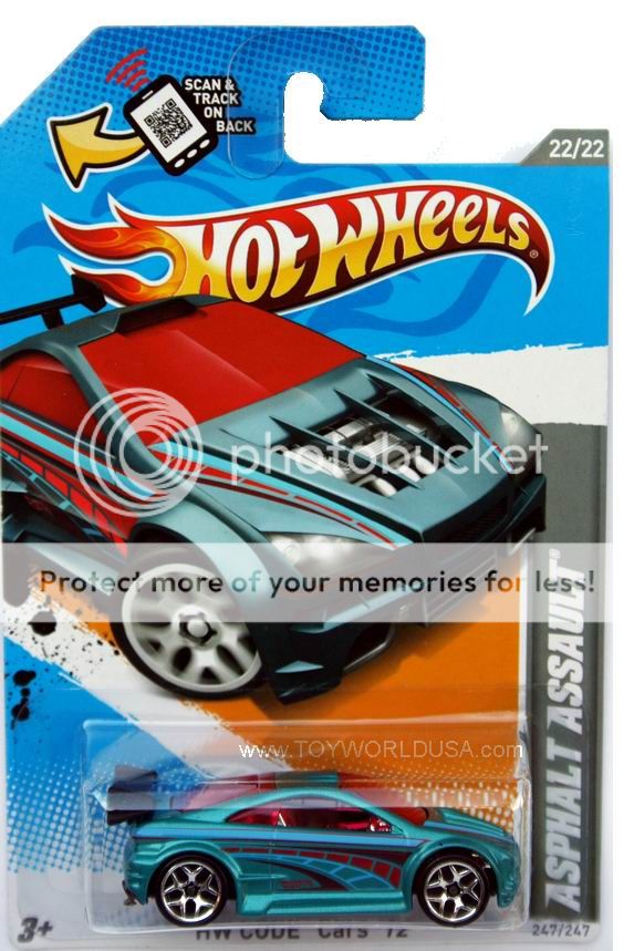 Hot Wheels 2012 Series mainline die cast vehicle. This item is on a