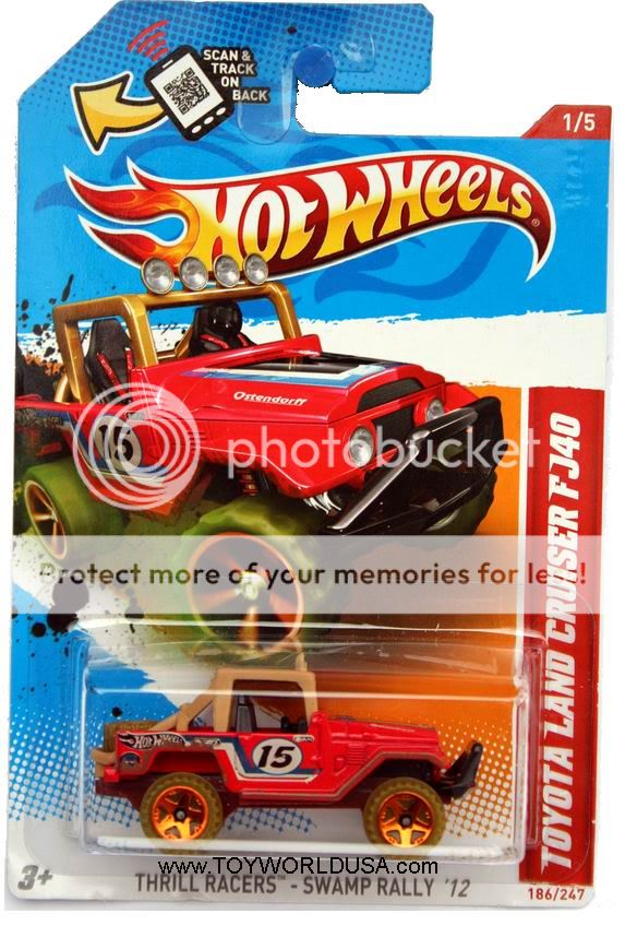 Hot Wheels 2012 Series mainline die cast vehicle. This item is on a