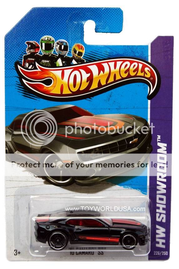 2013 Hot Wheels 226 HW Showroom Then and Now '10 Camaro SS