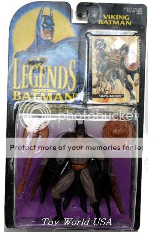 Legends of Batman action figure. Includes Official Collectors Card.