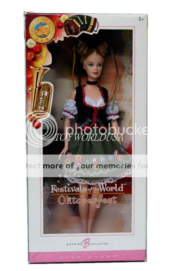 Barbie DOTW Festivals of The World Oktoberfest Doll