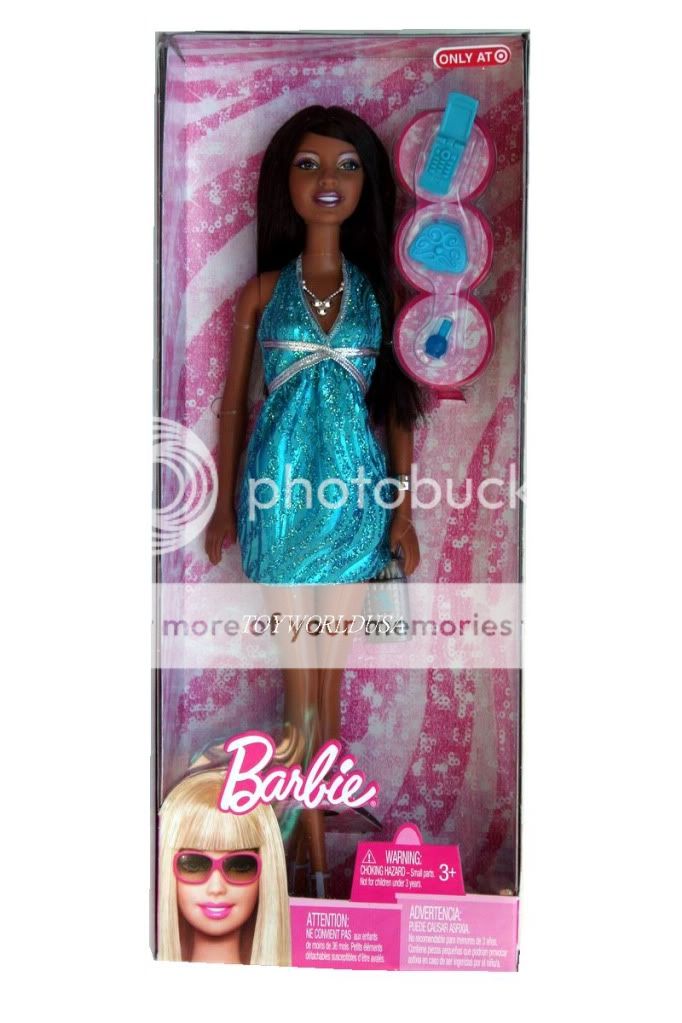 BARBIE GLAM Doll African American Target Exclus. T3786 027084898095 
