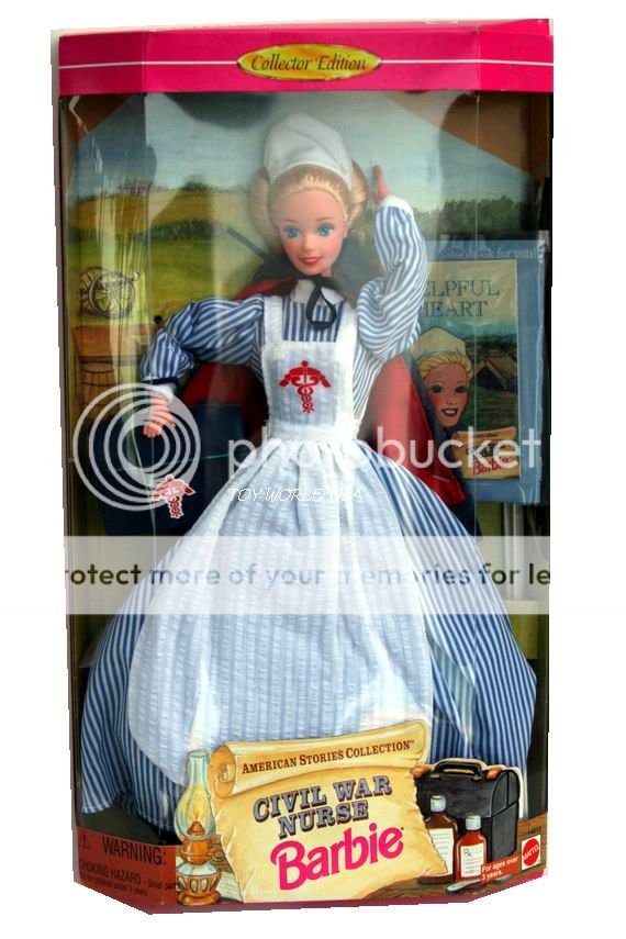 Barbie~AMERICAN STORIES COLL~Civil War Nurse Doll  