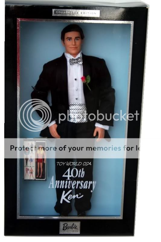 40th Anniversary Ken doll completes an extraordinary pair of dolls 