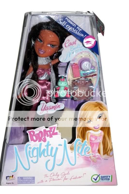 bratz doll nighty nite collection yasmin the only girls with a passion 