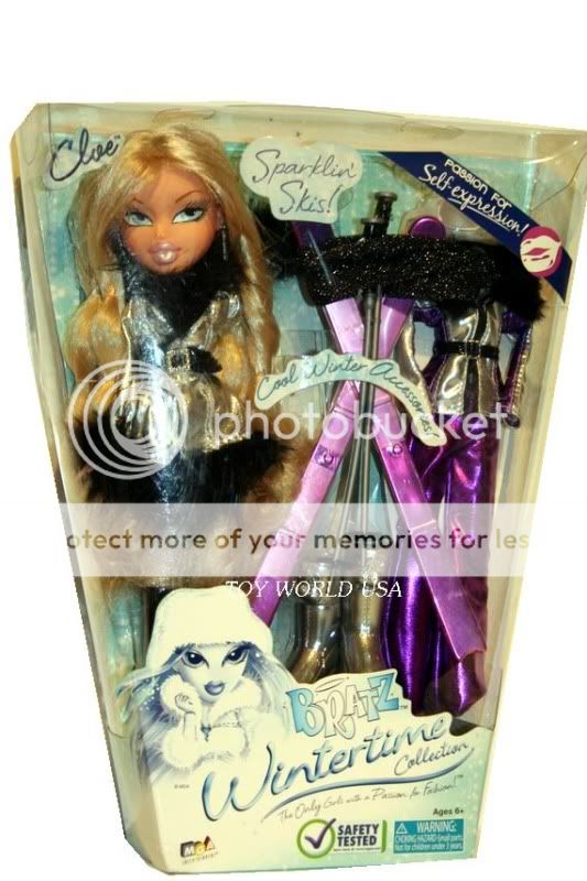 BRATZ SPARKLIN SKIS CLOE DOLL