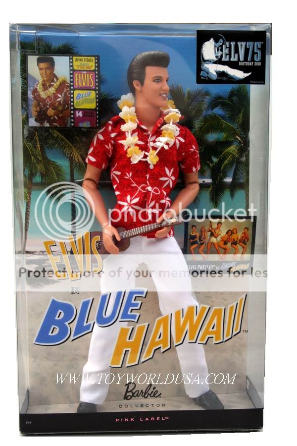 Ken~ELVIS IN BLUE HAWAII~Doll NRFB  