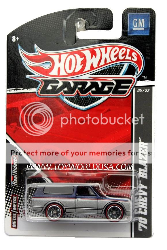 2011 Hot Wheels Garage 5 '70 Chevy Blazer