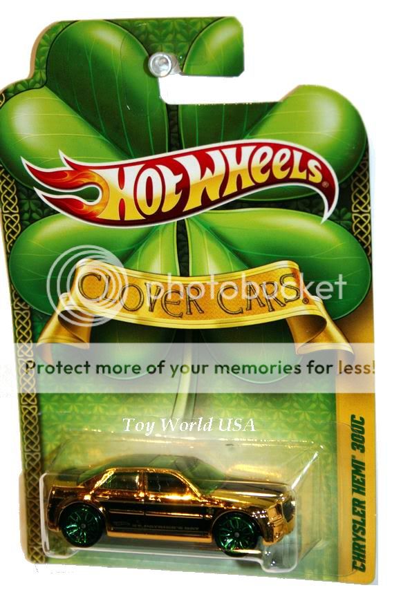 2011 Hot Wheels Clover Cars Chrysler Hemi 300C  