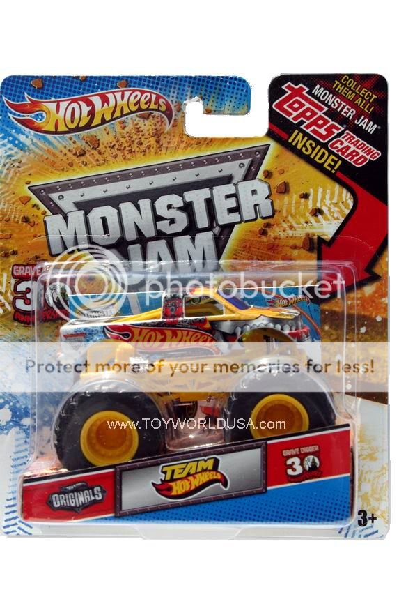 2012 Hot Wheels Monster Jam Monster Truck Team Hot Wheels Originals