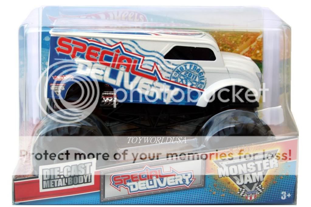 2011 Hot Wheels Monster Jam Monster Truck Special Delivery