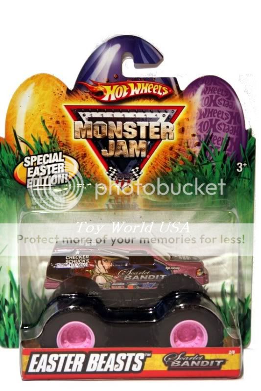 Hot Wheels Monster Jam Easter Beasts Monster Truck Special Edition.