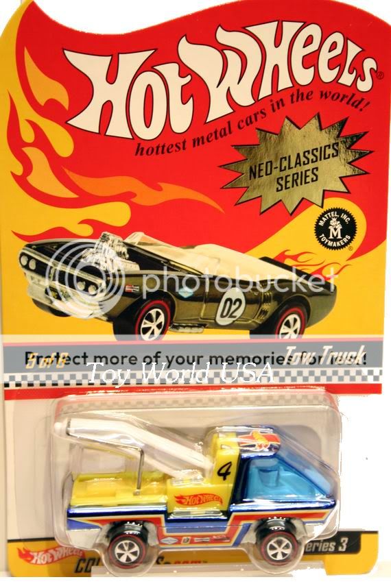 Hot Wheels 2003 Neo Classics Series Tow Truck Ser 3 5