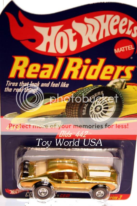 Hot Wheels Real Riders Ser 3 4 Olds 442