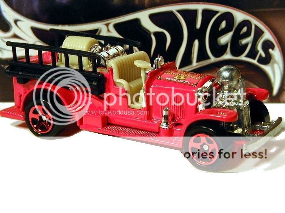 Hot Wheels Target Exclusive Hall of Fame Old Number 5 Fire Engine
