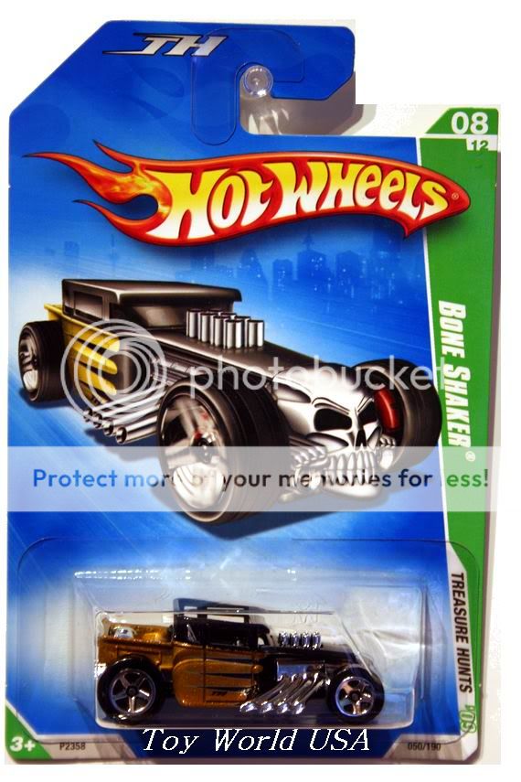 Hot Wheels mainline Treasure Hunt car. Protecto Package available for