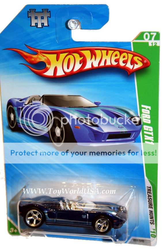 Hot Wheels mainline Super Treasure Hunt car. Protecto Package