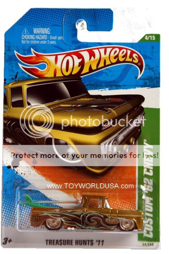 Hot Wheels Mainline 2011 Treasure Hunt Car