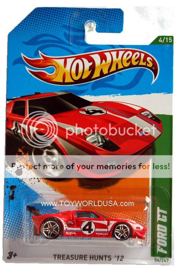 Hot Wheels mainline Treasure Hunt car. Protecto Package available for