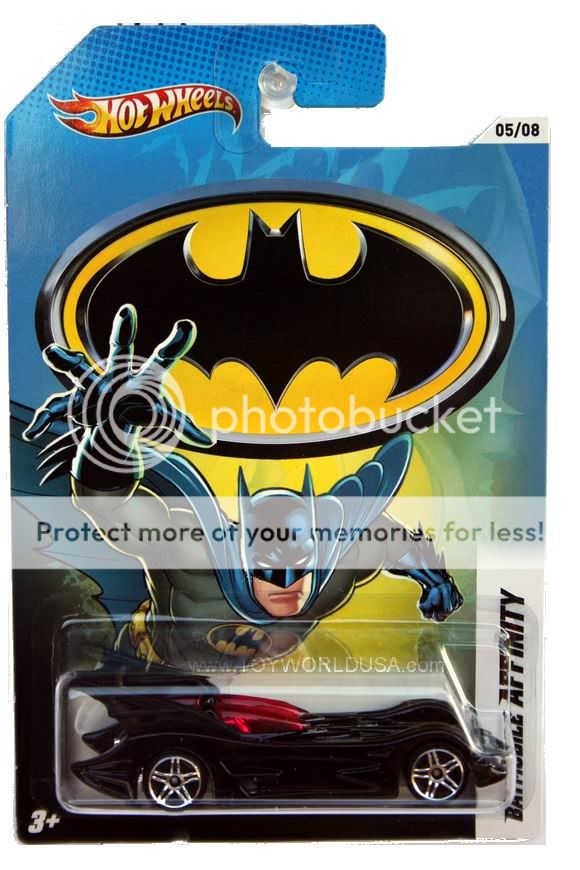 2012 Hot Wheels Batman Commemorative Edition Batman Affinity