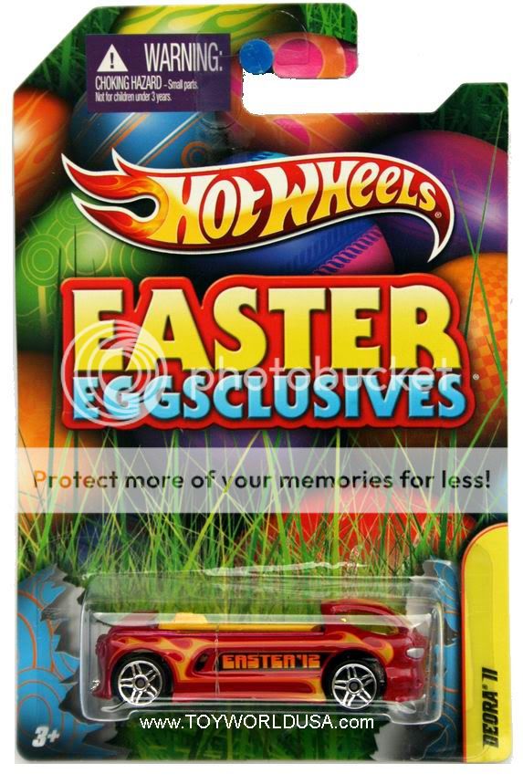 2012 Hot Wheels Wal Mart Easter Eggsclusives Deora II