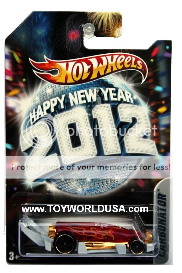 2012 Hot Wheels Happy New Year Carbonator  