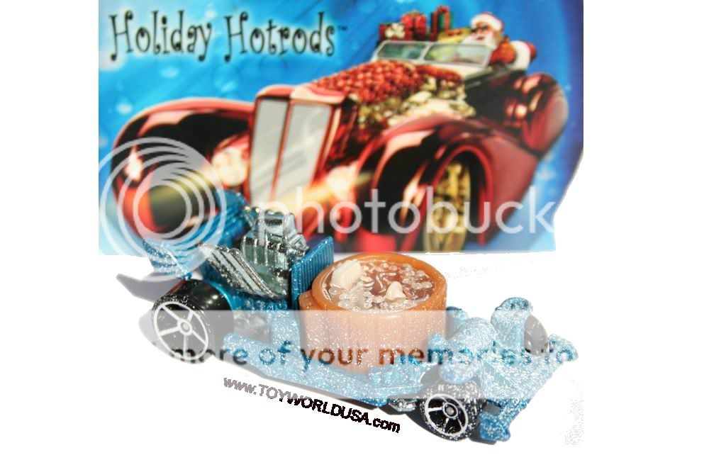 2008 Hot Wheels Wal Mart Holiday Hot Rods Ice Tub  