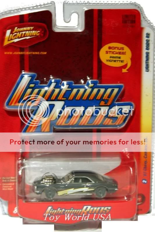   johnny lightning trademark some series have a very low production run